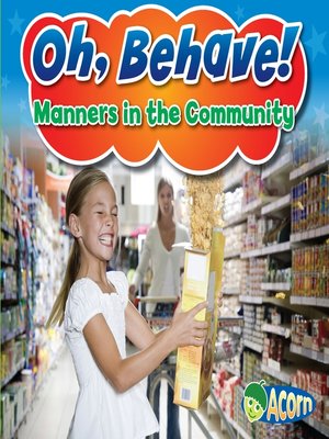 cover image of Manners in the Community